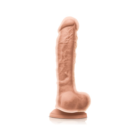 nsnovelties Colours Dual Density 8-inch Dildo — White - NSN-0403-21