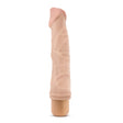 Blush Dr. Skin Cock Vibe 6 Realistic Vibrator — Beige, 9 in - BL-11313