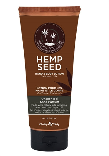 Hemp Seed Hand and Body Lotion - 7 Fl. Oz. - Unscented