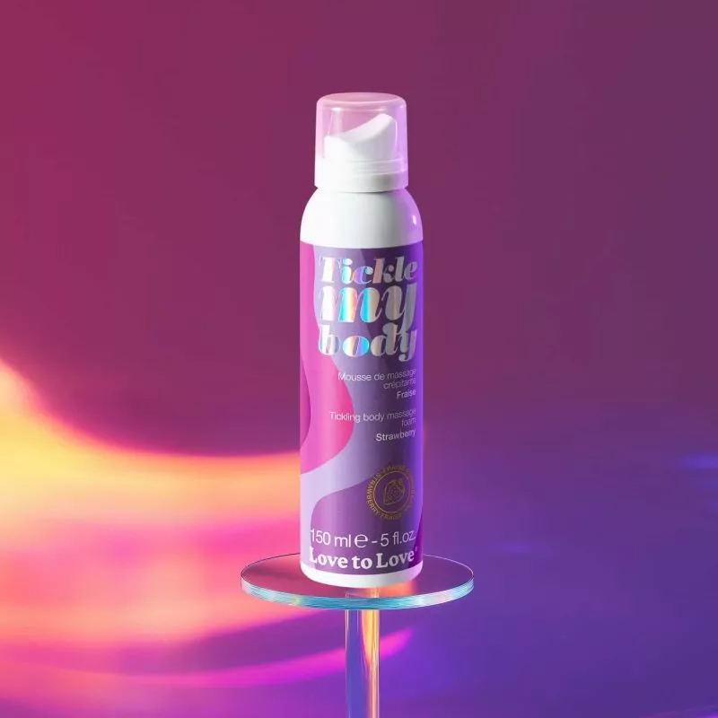 Love to Love Tickle My Body Strawberry Massage Foam 150ml - LV0294