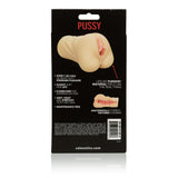 CalExotics Stroke It Pussy — Ivory Closed-End Masturbator - SE0912053