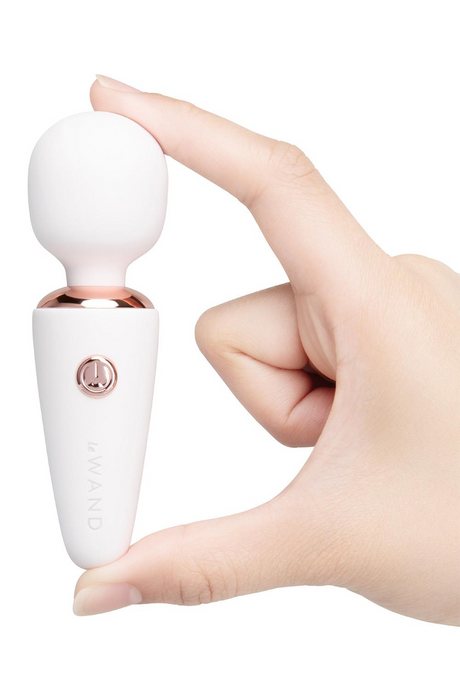 Le Wand Mini MicroWand Pocket Massager — White - LW7988