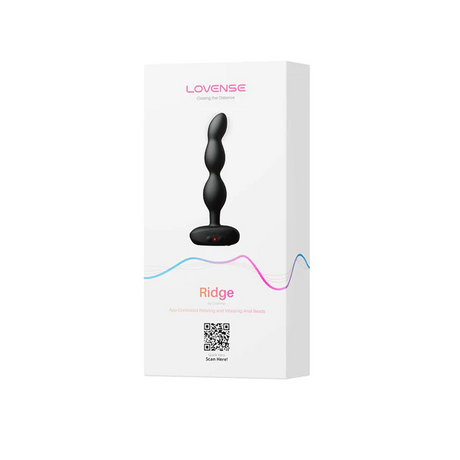 Lovense Ridge Rotating & Vibrating Anal Beads, Bluetooth - LS0142
