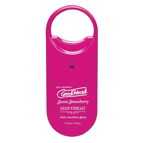 "Goodhead to Go Deep Throat Spray - Sweet Strawberry DJ1360-33-CD"