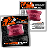 OXBALLS Squeeze Short Ballstretcher — Cherry Lips, 1.25 in - OX8560