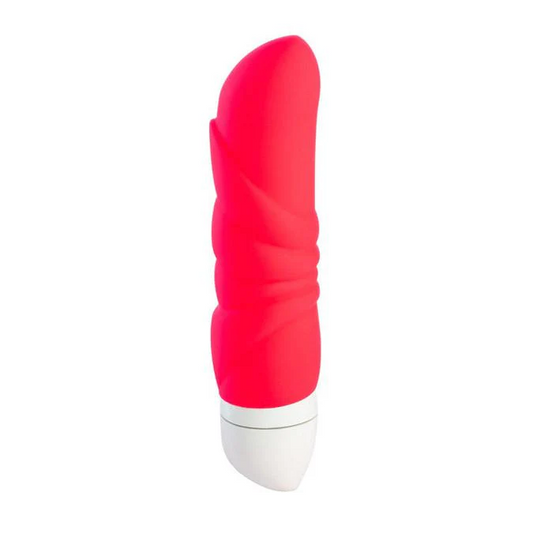 Fun Factory Jam Mini Vibrator — Battery-Operated, Ridged - FN125OR
