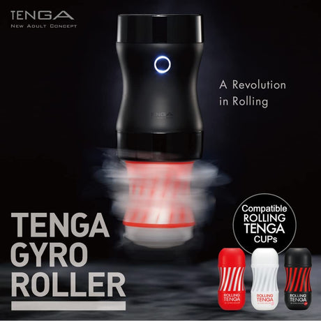 Tenga Rolling Gyro Roller Cup Strong — Pre-Lubricated Disposable - TN176