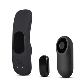 Blush Temptasia Remote-Control Wearable Panty Vibe, Black - BL-21835