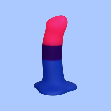 Fun Factory BI AMOR Dildo — Bisexual Pride Edition with Suction Base - FN407BI