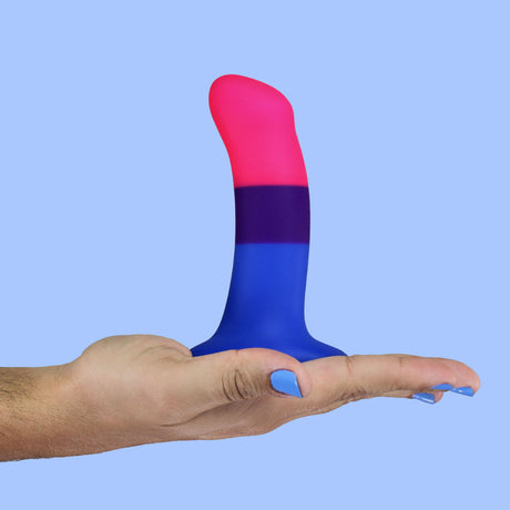 Fun Factory BI AMOR Dildo — Bisexual Pride Edition with Suction Base - FN407BI