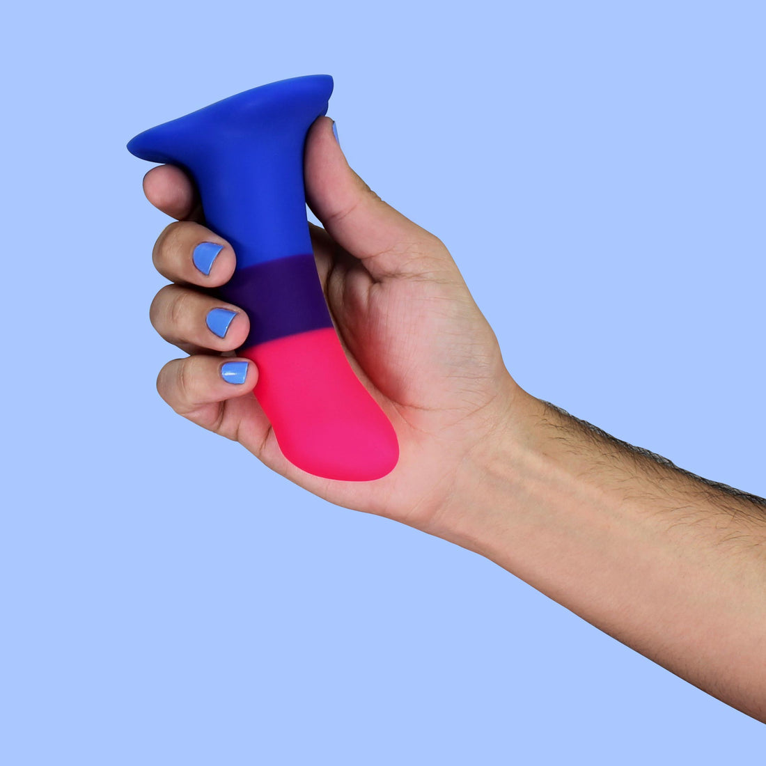 Fun Factory BI AMOR Dildo — Bisexual Pride Edition with Suction Base - FN407BI
