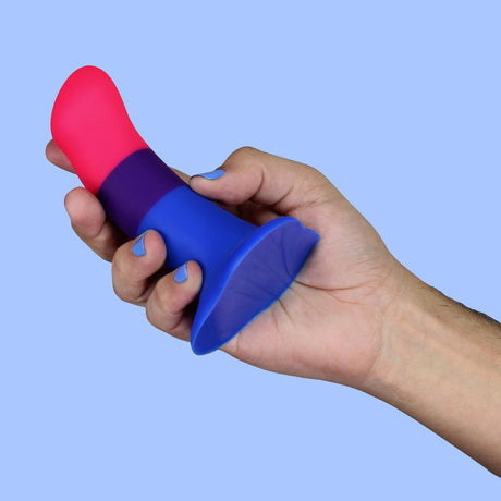 Fun Factory BI AMOR Dildo — Bisexual Pride Edition with Suction Base - FN407BI