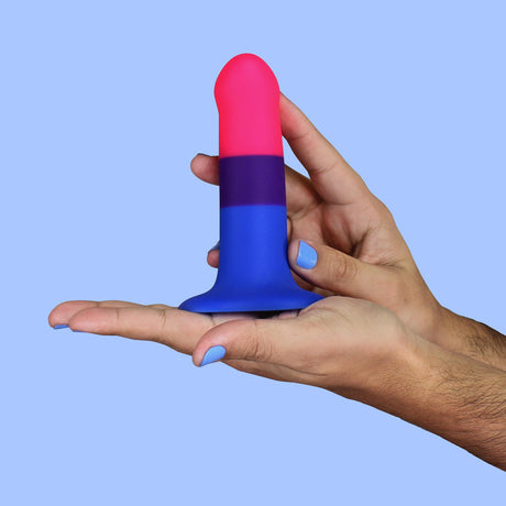 Fun Factory BI AMOR Dildo — Bisexual Pride Edition with Suction Base - FN407BI