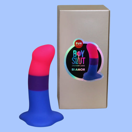 Fun Factory BI AMOR Dildo — Bisexual Pride Edition with Suction Base - FN407BI