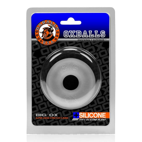 OXBALLS BIG OX Cockring — PLUS+SILICONE, Cool Ice - OX-S3022-CLI