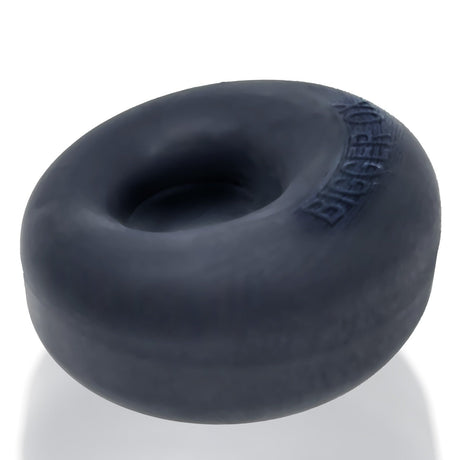 OXBALLS Bigger Ox Padded Stretch Cockring — Black Ice - OX-3058-BLIC