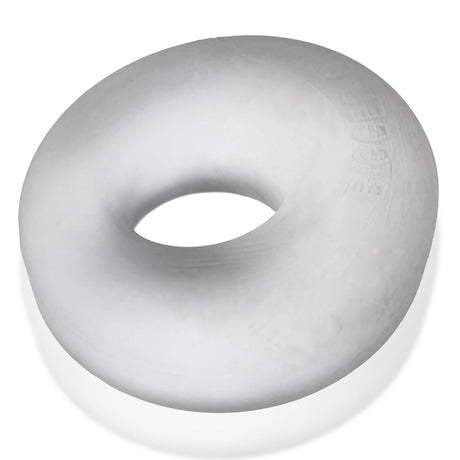 OXBALLS Bigger OX Padded Stretch Cock Ring — Clear Ice - OX-3058-CLIC