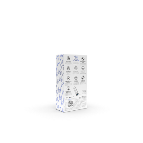 Nobü Bily USB Rechargeable Bullet Vibrator, White - NB1682