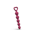 Love To Love Bing Bang M Anal Beads — Plum Star, Silicone, 15 cm - LV2442