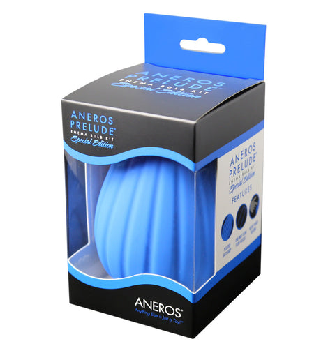 Aneros Prelude Enema Bulb, Blue - AN3919