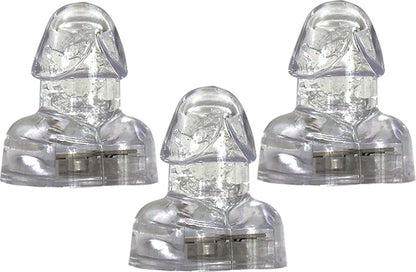 Light Up Penis Ice Cubes 3pk Blinking Flashing Penis Shaped