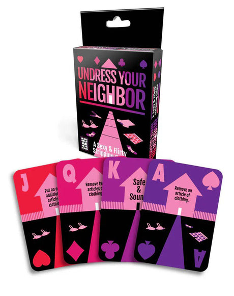 Little Genie Undress Your Neighbor Adult Card Game - LG-BG133