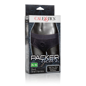 CalExotics Packer Gear Black Brief Harness — 2XL/3XL - SE1575253