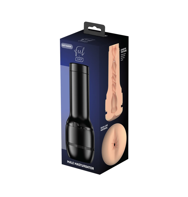 Kiiroo Feel Stroker Butt Sleeve — TPE, 200 x 84 mm - KR4897