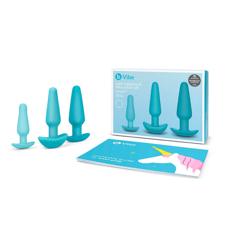 b-Vibe Anal Training & Education Set — Blue (7-piece) - BV0734
