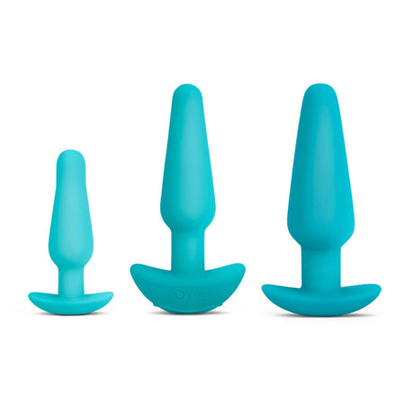 b-Vibe Anal Training & Education Set — Blue (7-piece) - BV0734