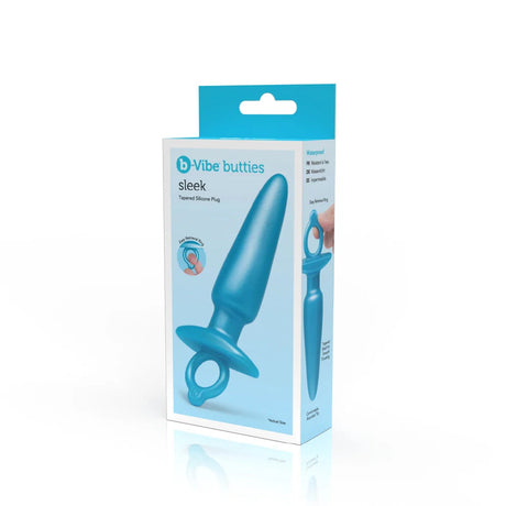 b-Vibe Sleek Tapered Silicone Anal Plug — Intermediate Training - BV9723