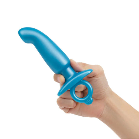 b-Vibe Hither Silicone Prostate Plug, 4.4in Insertable - BV9730