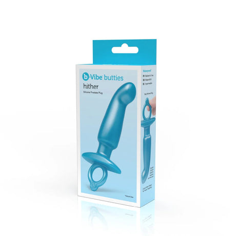 b-Vibe Hither Silicone Prostate Plug, 4.4in Insertable - BV9730