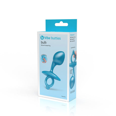 b-Vibe Bulb Prostate Plug — Silicone, 3 in Insertable - BV9754