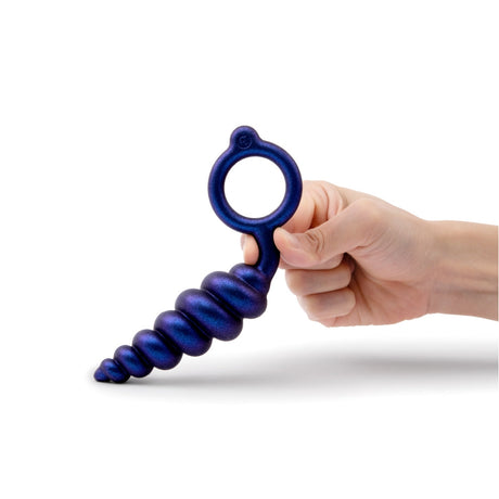 b-Vibe Beaded Butties 3‑Piece Textured Silicone Anal Plug Set - BV9761