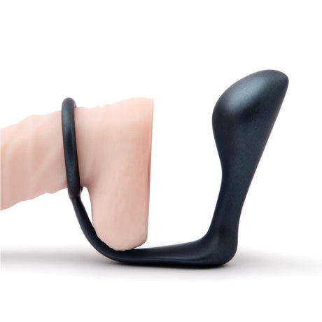 b-Vibe Ringer Cock Ring & Prostate Plug (Silicone, Waterproof) - BV9778