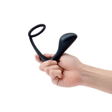 b-Vibe Ringer Cock Ring & Prostate Plug (Silicone, Waterproof) - BV9778