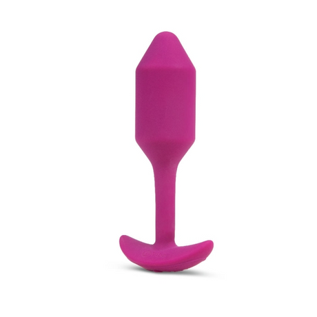 b-Vibe Vibrating Snug Plug — Size 2 (Rose) - BV1174