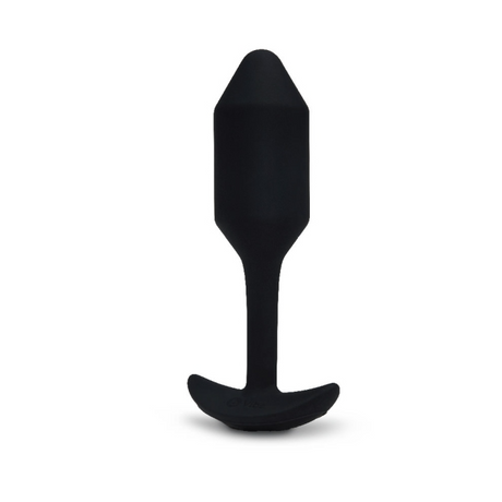 b-Vibe Vibrating Snug Plug 2 — Black - BV1181