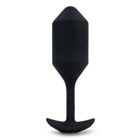 b-Vibe Vibrating Snug Plug 4 — Black - BV1204
