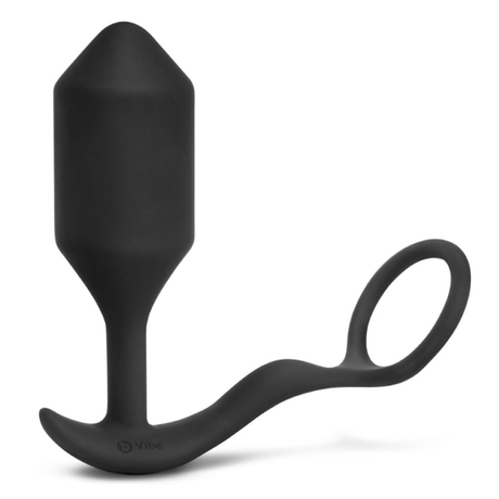 b-Vibe Vibrating Snug & Tug XL — Black - BV2421