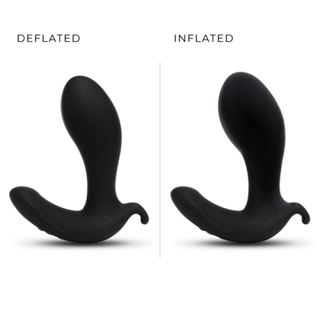 b-Vibe Expand Plug — Expanding Silicone Anal Plug with Remote - BV5246