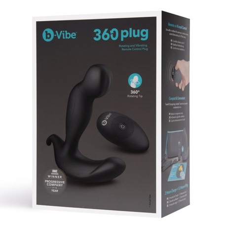 b-Vibe 360 Plug — Rotating Remote-Control Anal Plug - BV5253