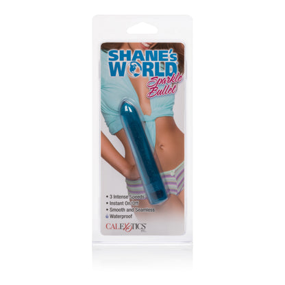 Shane's World Sparkle Bullet - Blue by CalExotics