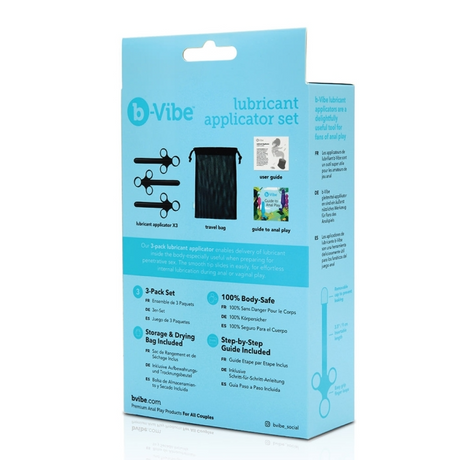 b-Vibe Lube Applicator Set — 3-Pack - BV7688