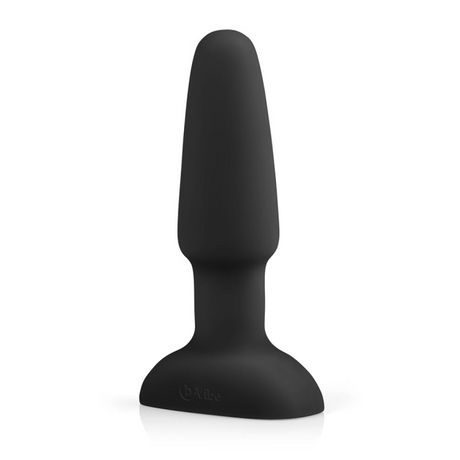 b-Vibe Rimming Plug 2 — Rotating Anal Plug, Black - BV7853