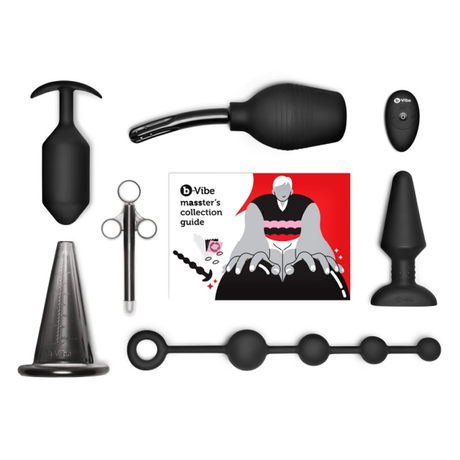 b-Vibe Anal Education Set — Masster's Degree Edition (Plugs & Beads) - BV8738