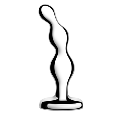 b-Vibe Stainless Steel Anal Beads — 5.08 in, 480 g - BV8994