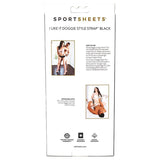 Sportsheets Doggie Style Strap — Black Cummerbund Harness - SS412-01