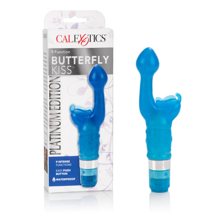 9 Function Butterfly Kiss - Platinum Edition - Blue by CalExotics